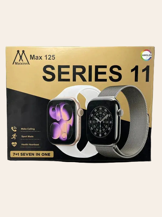 Series 11 Max 125 Smartwatch - HD Touchscreen - Brand New Boxed