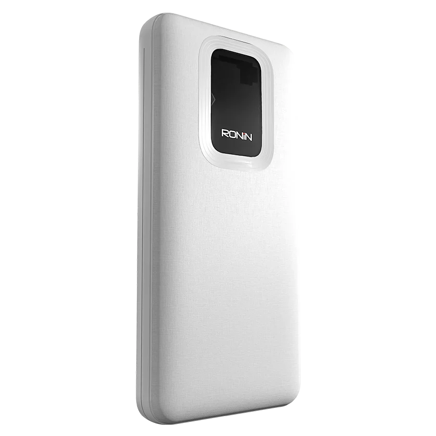 Ronin FORGE R-4020 10000mAh Power Bank – 22.5W Fast Charging with USB-C PD & Digital Display