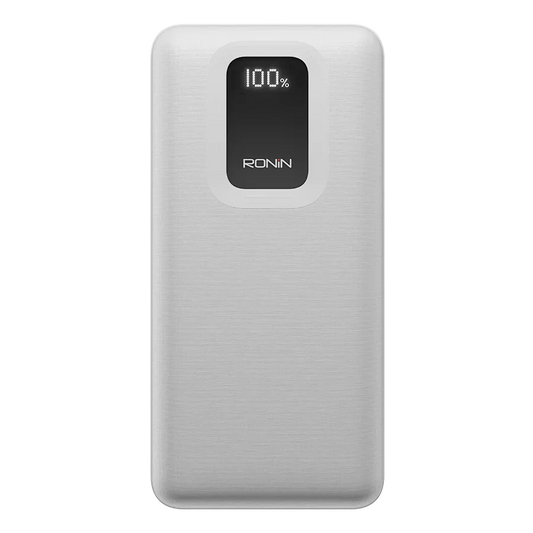 Ronin REVIVE R-4025 20000mAh Power Bank – 22.5W PD Fast Charging with Digital LED Display