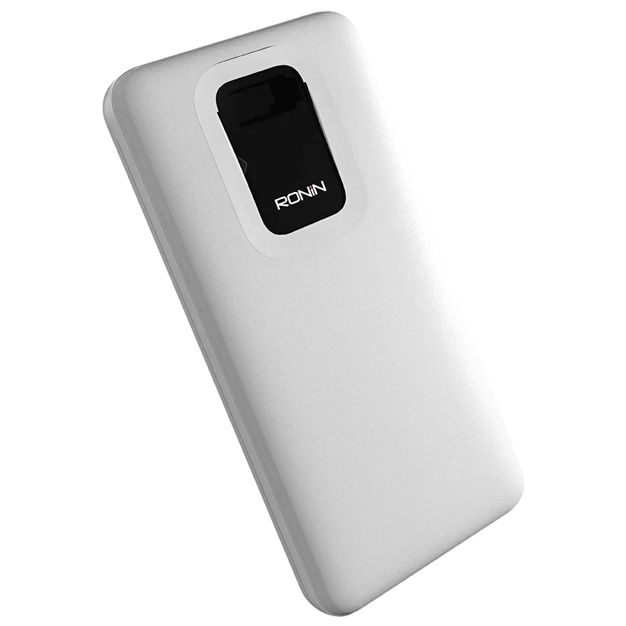 Ronin FORGE R-4020 10000mAh Power Bank – 22.5W Fast Charging with USB-C PD & Digital Display