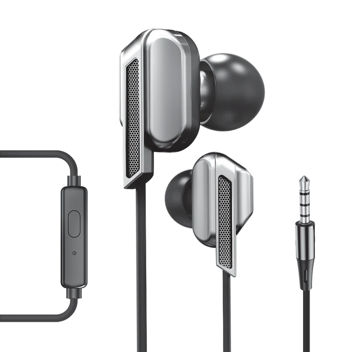 Audionic Mark-1 Wired Earphone – Deep Bass, HD Microphone, 3.5mm Stereo Jack
