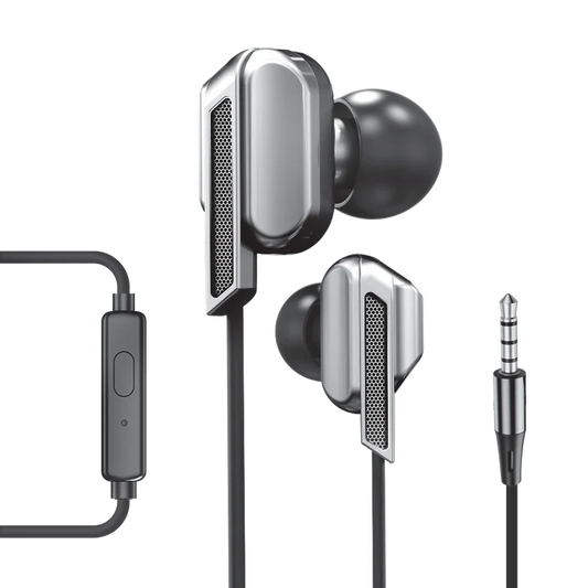 Audionic Mark-1 Wired Earphone – Deep Bass, HD Microphone, 3.5mm Stereo Jack