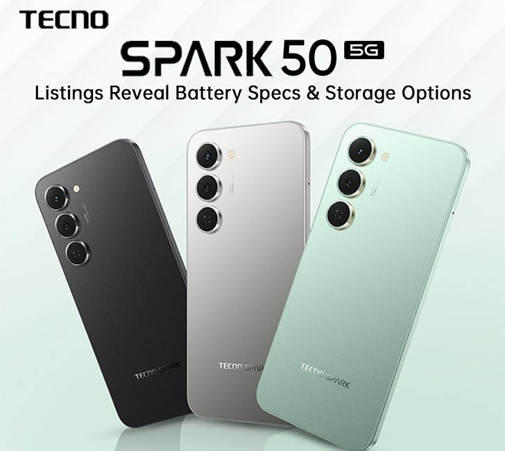 Tecno Spark 50 - 6GB RAM / 128GB Storage - Brand New Official Warranty