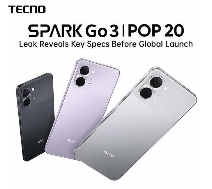 Tecno Spark Go 3 - 4GB RAM / 128GB Storage - Brand New Official Warranty