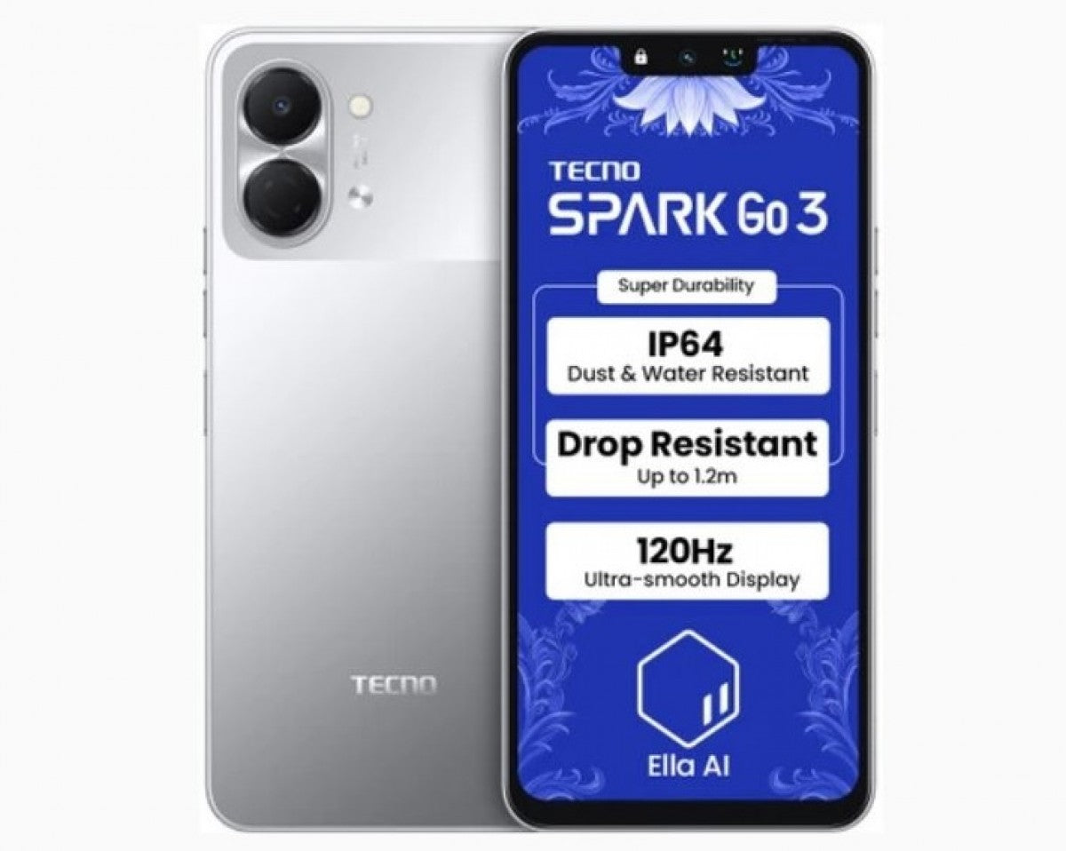 Tecno Spark Go 3 - 4GB RAM / 64GB Storage - Brand New Official Warranty