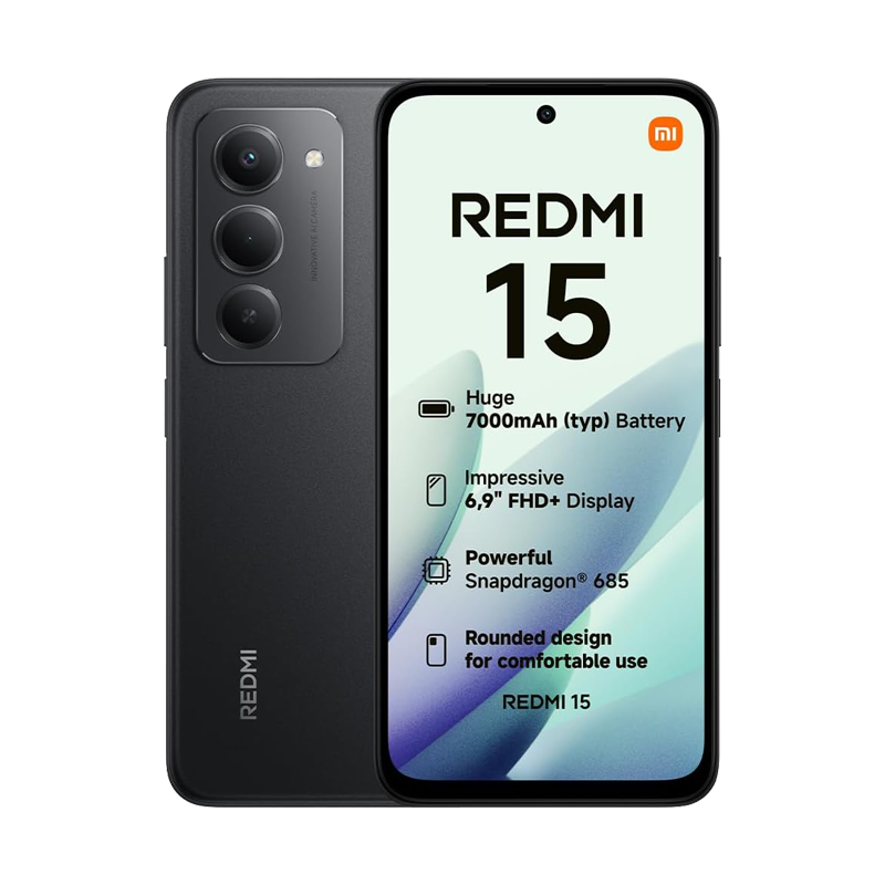 Redmi 15 - 8GB RAM / 128GB Storage - Official Brand Warranty