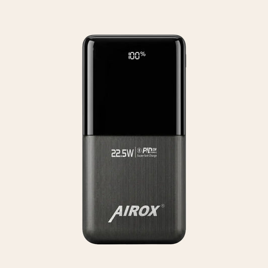 Airox PB31 10000mAh Power Bank – 22.5W PD Fast Charging with Digital LED Display
